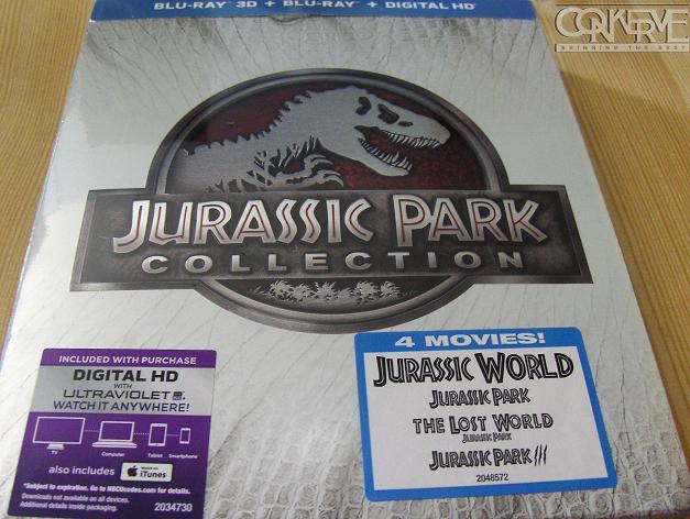 Jurassic Park Collection (Blu-ray Box Set) (Blu-ray 3D + Blu-ray Combo Pack)  – CONKERVE
