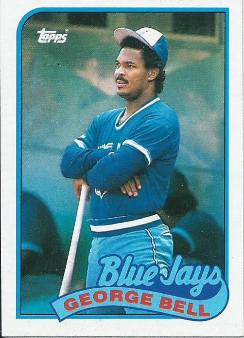 George Bell Topps 1989 #50 Blue jays – CONKERVE